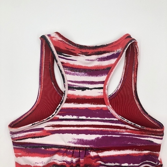 MINT Athleta Yoga Airbrush Racerback Relaxed Tank Top w/ built-in-bra - Picture 2 of 6